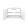 Modway Bryn 36Inch Wall-Mount Bathroom Vanity – Floating Vanity Cabinet with Storage and Modern Lines - 4 of 4