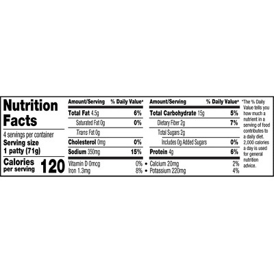 Amy's Organic & Plant Based Frozen Sonoma Veggie Burger - 4ct/10oz