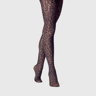 leopard print stockings