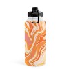 Sunshinecanteen Orange Marble Water Bottle - Society6 - 3 of 4