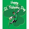 Juniors Womens Green Lantern Happy St. Patrick's Day T-Shirt - 2 of 4