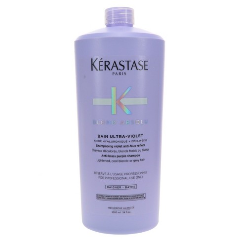 SET of THREE top KERASTASE Ultra Violet Purple Shampoo, 8.5 Fl Oz