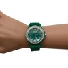 Olivia Pratt Every Day Silicone and Rhinestones Colorful Women Watch - 4 of 4