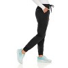 Medichic Women's Seven Pocket Cargo Scrub Pants Joggers with 4-Way Stretch - 4 of 4