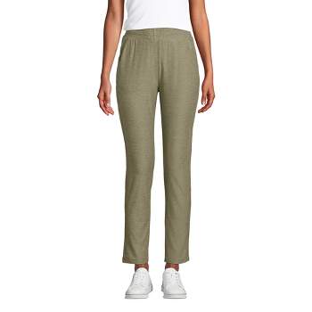 Lands' End Women's Tall Serious Sweats Ankle Sweatpants - Small