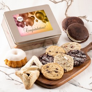 Dulcet Gift Baskets Tasteful Treats Tin Gift Basket - 1 of 4