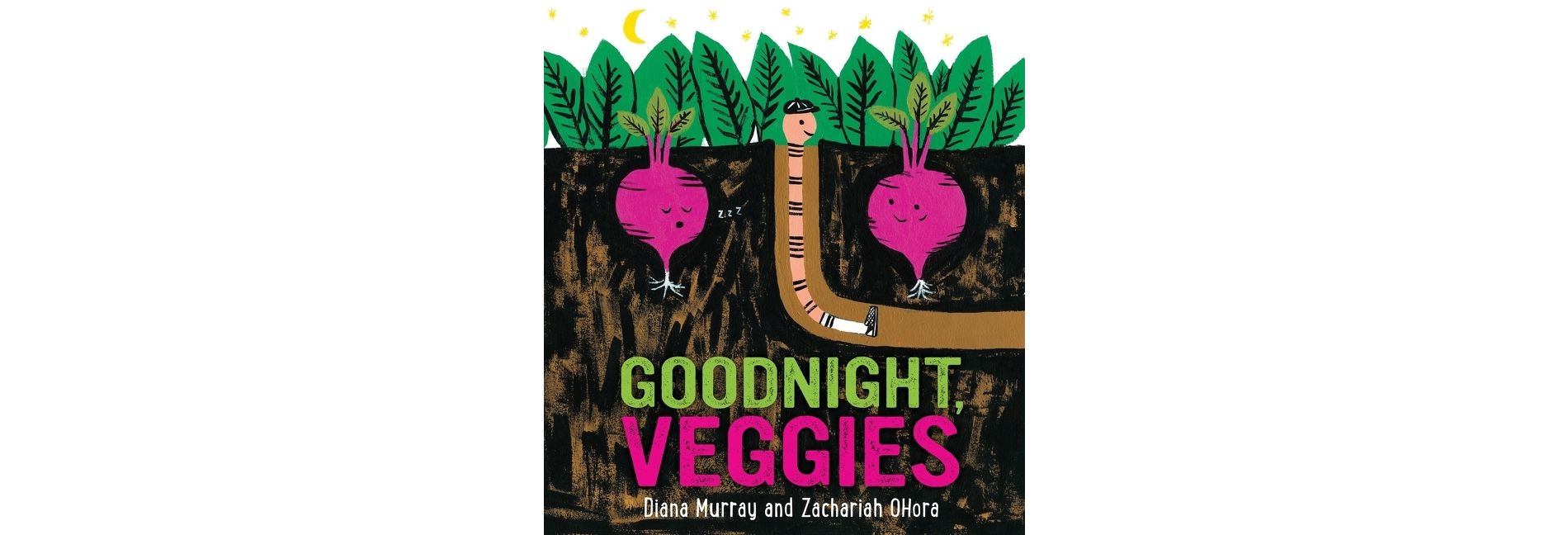 Goodnight, Veggies Board Book - by  Diana Murray