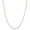 Black Bow Jewelry 1.8mm, 14k Yellow Gold Diamond Cut Solid Cable Chain Necklace - 3 of 4