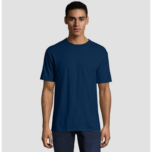 Vluchtig Uil Purper Hanes Men's Big & Tall Short Sleeve Beefy T-shirt - Navy 3xl : Target