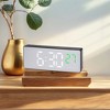 REGALWOVEN Digital Temperature Dimmable Triple Corded Electric Alarm Clock - 2 of 4