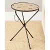 Cymbeline Side Table - Gold - Safavieh. - image 2 of 3