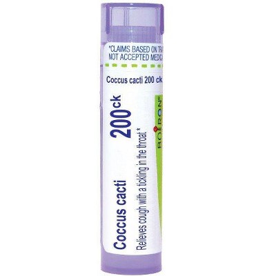 Coccus Cacti 200CK by Boiron Homeopathic Single Medicine For Cough, Cold & Flu  -  80 Pellet