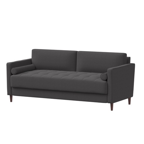 Harper tufted deals microfiber sofa