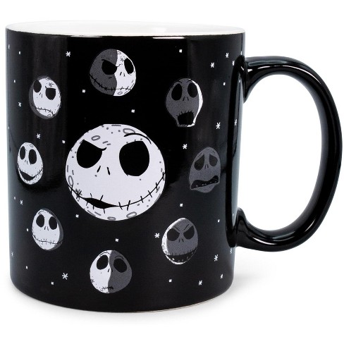 The Nightmare Before Christmas Mug for Tea or Coffee Jack Face Black 