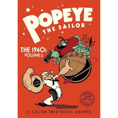 Popeye '40s: Volume 2 1938 - 1940 (DVD)(2019)