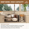 CASAINC 32" Undermount Double Bowl Stainless Steel Kitchen Sink with Included Bottom Grid & Drain Strainer - 4 of 4