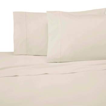Full Solid Performance 400 Thread Count Sheet Set Sour Cream ...