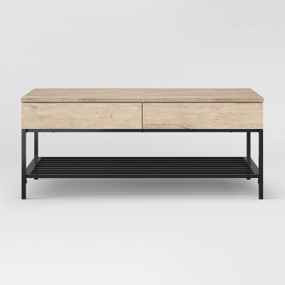 target coffee table with wheels