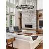 Datus 12-Light Contemporary Chandelier - Elegant Round Design for Foyers & Dining Areas - 3 of 4
