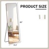 Multi-Use Full-Length Mirror: Wall, Bath, Bed, Store - 2 of 4
