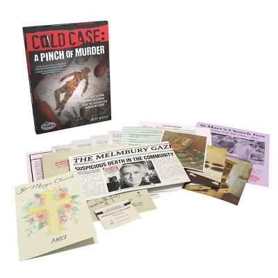 Ravensburger ThinkFun Cold Case: A Pinch of Murder Board Game