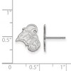 Black Bow Jewelry 10k White Gold Coastal Carolina Chanticleers NCAA Post Earrings - 2 of 3