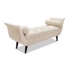 Jennifer Taylor Home Alma Tufted Flared Arm Entryway Bench - 2 of 4