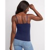 Hanes Women's Stretch Cami with Built-In Shelf Bra - 3 of 4