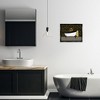 Stupell Industries Bathroom in Deco Style Black Framed Floater Canvas Wall Art - 2 of 4