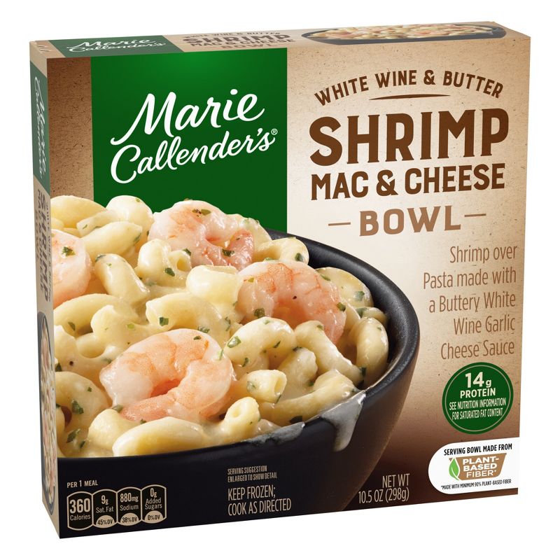 Marie Callender&#39;s Frozen Shrimp Mac &#38; Cheese Bowl - 10.5oz, 3 of 6