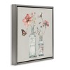 Stupell Industries Flower Jar Butterfly Painting, 25" x 25" - 3 of 4