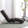 Chaise Lounge Indoor Chair Modern, Long Lounger for Office or Living Room - 3 of 4