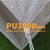 BAOURE 9.8ft x 8.2ft Inflatable Tents for Camping,suv tent , Easy Setup InflatableTent 4 Season Tent, Waterproof Oxford Air Glamping Tents - 4 of 4
