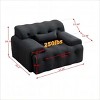 Most Comfortable Affordable Sofas With High Density Foam Cushions,Large Size Single Sofa Chair For Living Room-Cuddlewood - 4 of 4