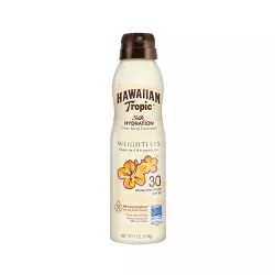 Hawaiian Tropic Silk Hydration Weightless Sunscreen C-Spray - SPF 30 - 6oz