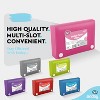 Enday 3" X 5" Index Card Case Holds 5 Tab Dividers Multicolor, 4 Pack - 4 of 4
