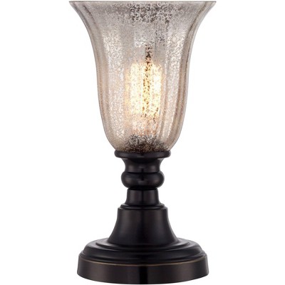 bronze glass table lamp