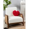 Saro Lifestyle Valentine's Day Throw Pillow With Heart Felt Design - 3 of 4