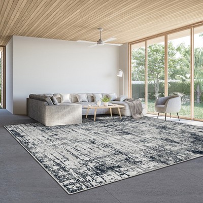 Area Rugs Abstract Washable Rug Modern Rugs for Living Room Bedroom