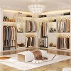 Aheaplus Closet System with Mirror and Hanging Rod - 3 of 4