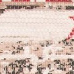 beige/red