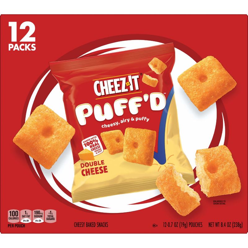 Cheez-It Puff&#39;d Double Cheese - 8.4oz/12ct, 6 of 9