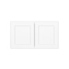HOMLUX Easy-DIY Shaker White Ready to Assemble Wall Kitchen Cabinet 2 Doors - 4 of 4