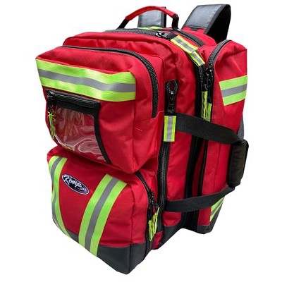 Kemp USA Ultimate EMS Backpack, Red