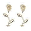 Unique Bargains Tulip Shoelace Charms Gold Tone 2 Pcs - 4 of 4