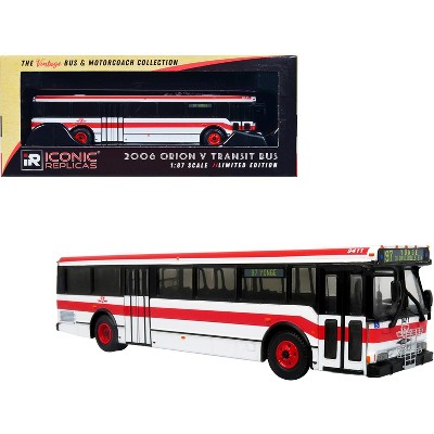 2006 Orion V Transit Bus TTC Toronto "97 Yonge to Davisville STN" Limited Edition 1/87 (HO) Diecast Model by Iconic Replicas