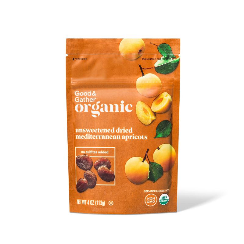 Organic Mediterranean Apricots - 4oz - Good &#38; Gather&#8482;, 1 of 5