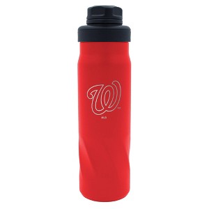 MLB Washington Nationals 20oz Stainless Steel Water Bottle - 1 of 3