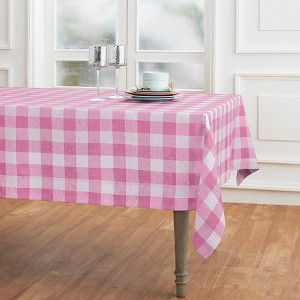 Solino Home Linen Buffalo Check Tablecloth - 1 of 4