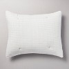 3pc Mini Grid Stitch Comforter Bedding Set - Hearth & Hand™ with Magnolia - 4 of 4